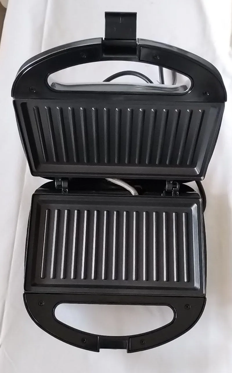 Yashe Tostapane Piastra Panini 4 Fette Argento 1800W