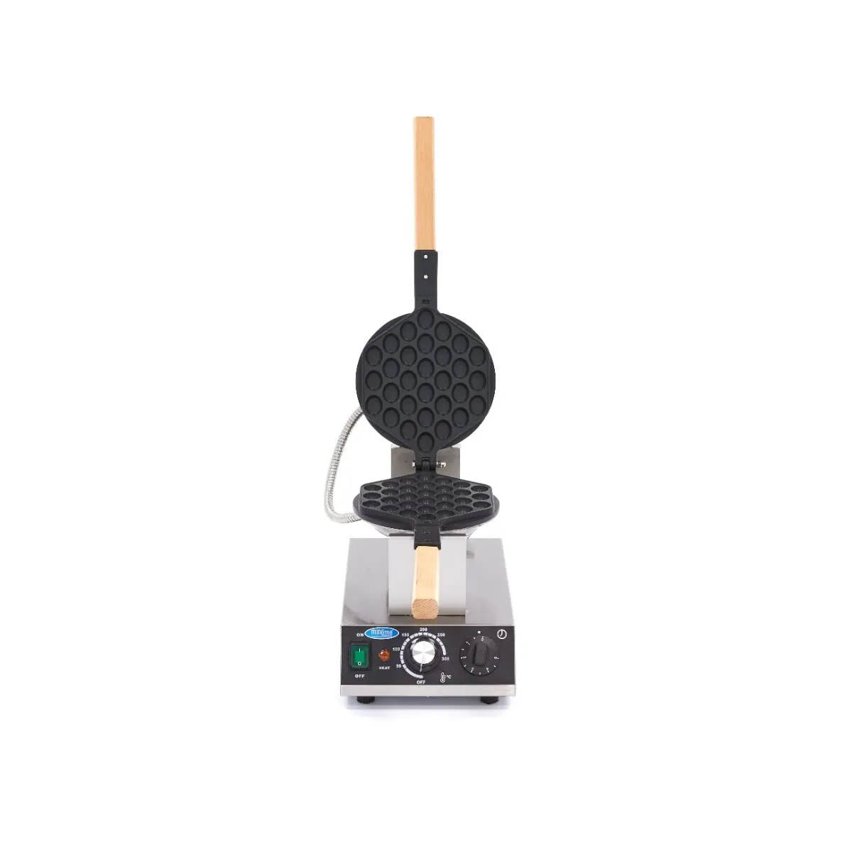 Maxima Macchina Bubble Waffle Ghisa 1400W antiaderente