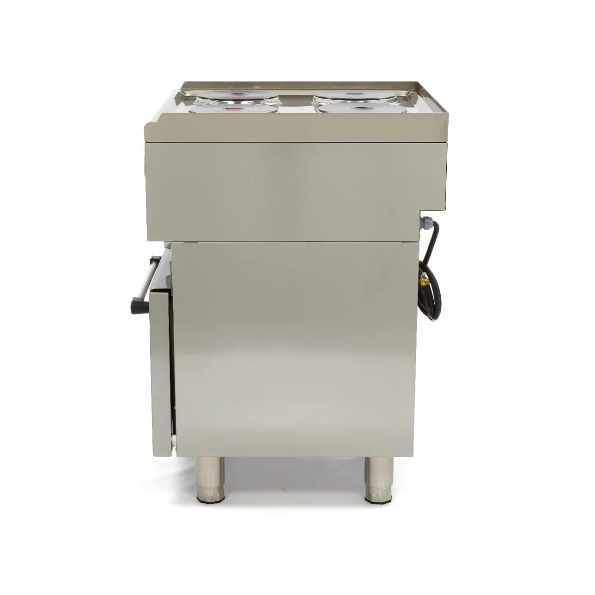 Maxima Commercial Grade cucina elettrica 4 fuochi con forno 60x60