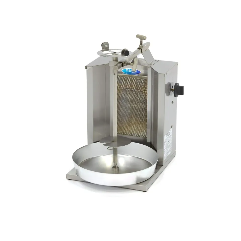 Maxima Döner Grill Gas 1 Bruciatore 10kg carne inox
