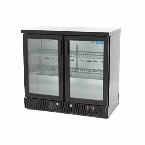 Maxima Frigo Bevande 2 Porte 4 Ripiani con Serratura