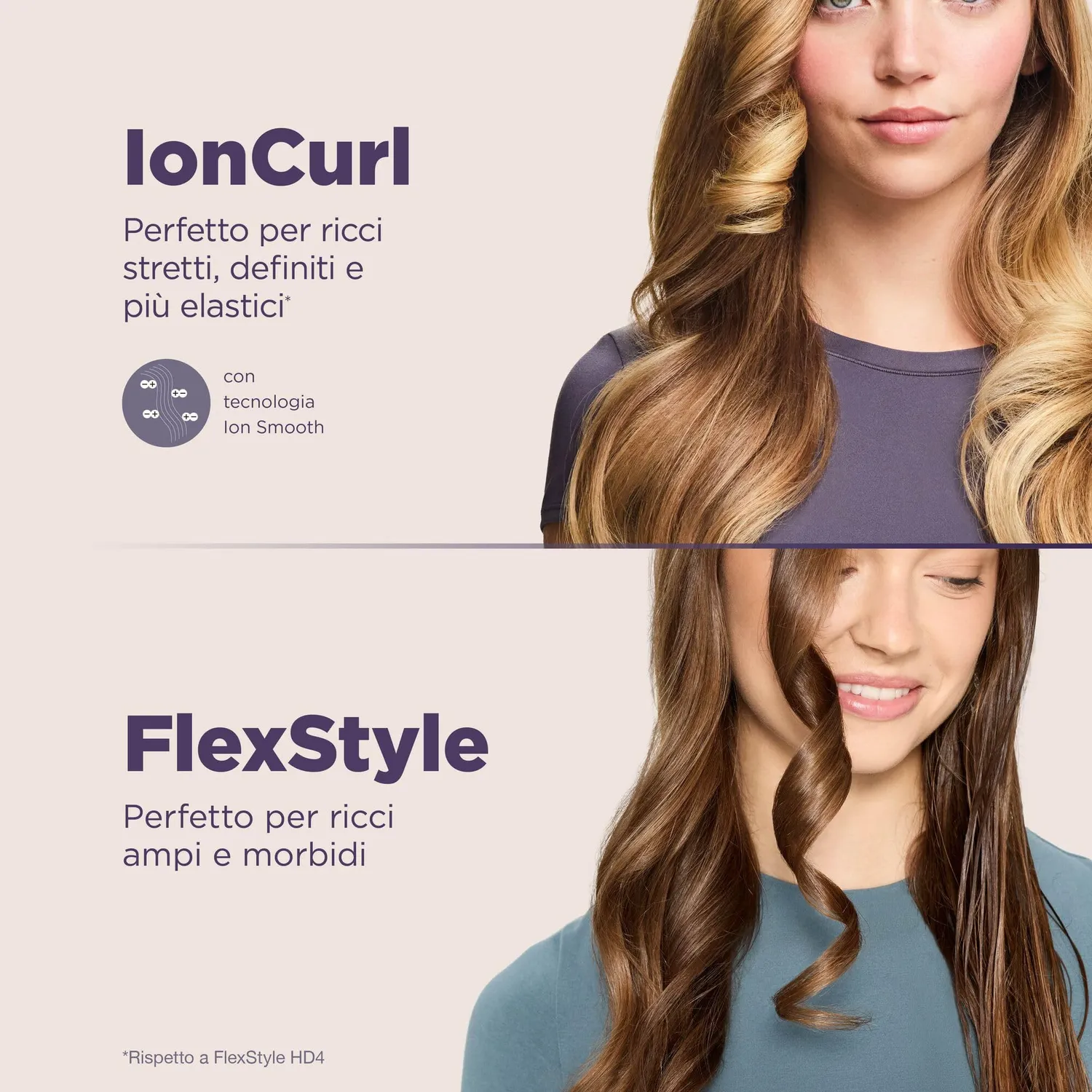 Shark FlexStyle IonCurl HD840EUPU styler 3in1 lilla