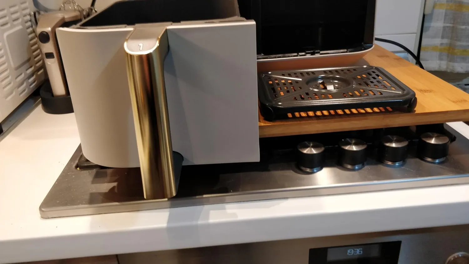 Ninja Dual Zone MAX friggitrice ad aria 9,5L pietra oro doppia