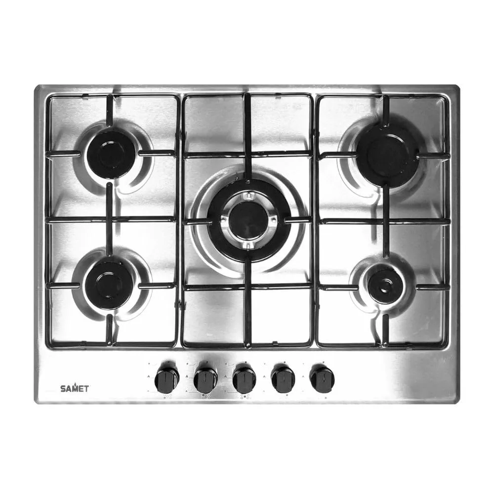 Samet Ariane piano cottura gas 4 fuochi 58 cm valvola sicurezza