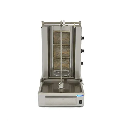 Pizza Maxima Döner Kebab 3 Bruciatori Gas Grill 40 kg