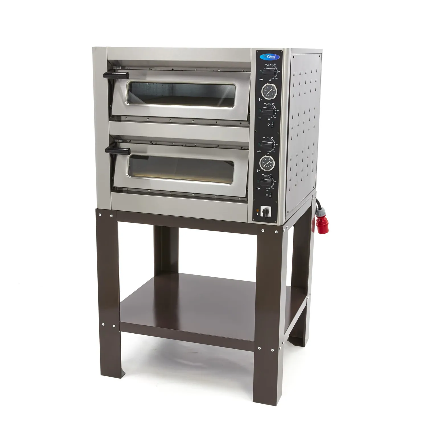 Maxima Deluxe forno pizza doppio 8x Ø30 cm