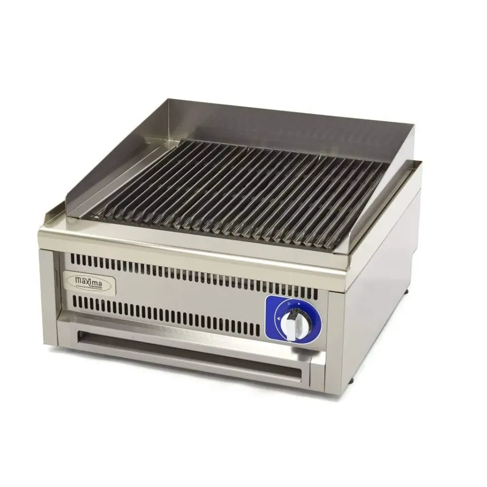 Maxima Commercial Grade Chargrill Gas 60x60 9kW Ghisa