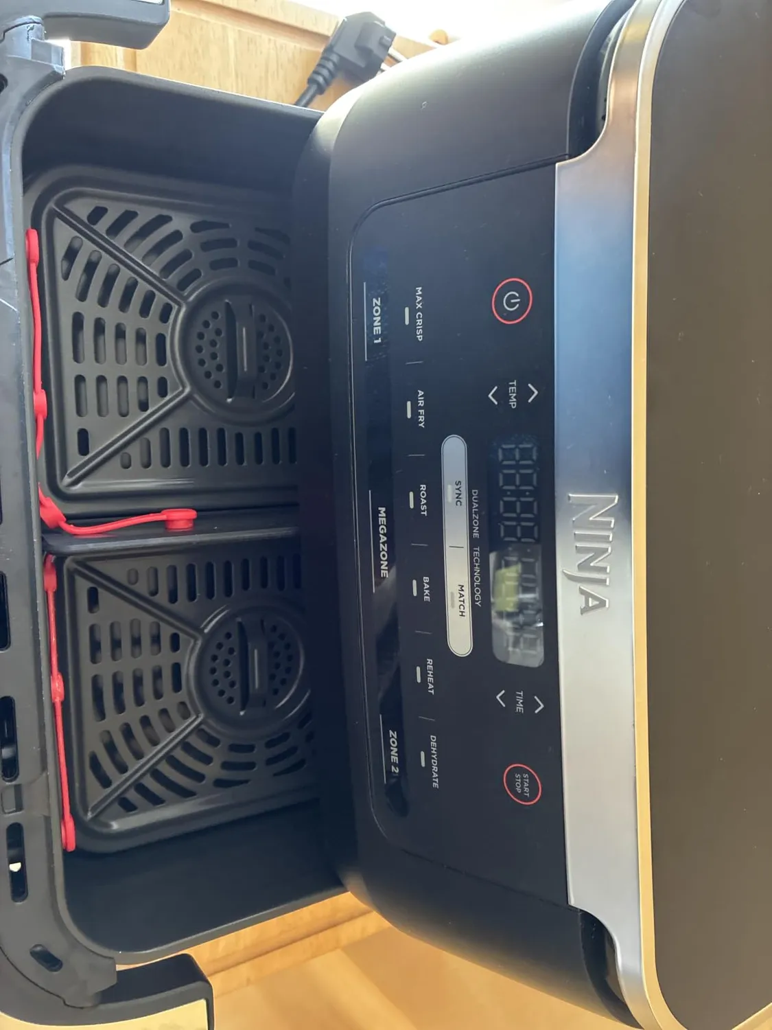 Ninja FlexDrawer Friggitrice ad Aria 6,6L Nera