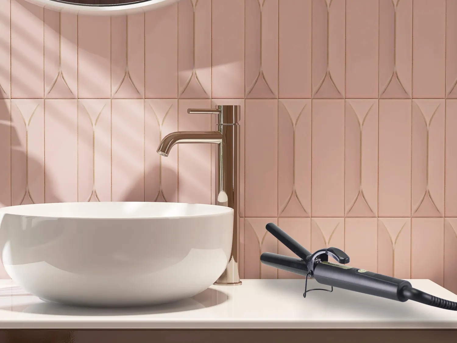 Beper P301PIS002 arricciacapelli ceramica 25 mm 190°
