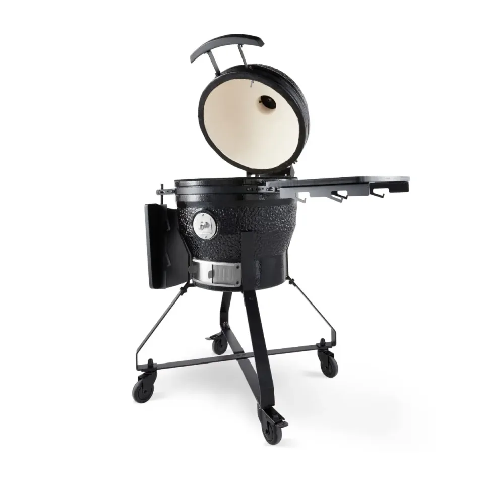 Maxima Premium Kamado BBQ 18" Ø 46 cm barbecue carbone nero