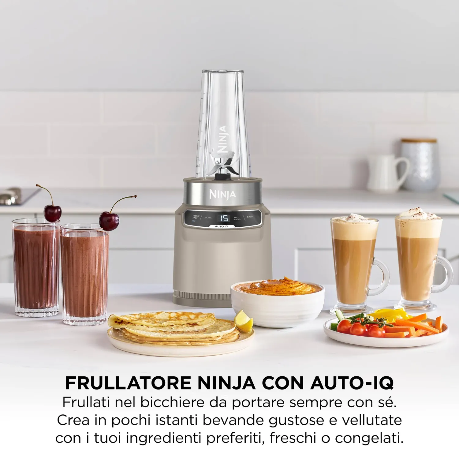 Ninja BN500EUSD1 frullatore 700 ml pietra oro 1000W
