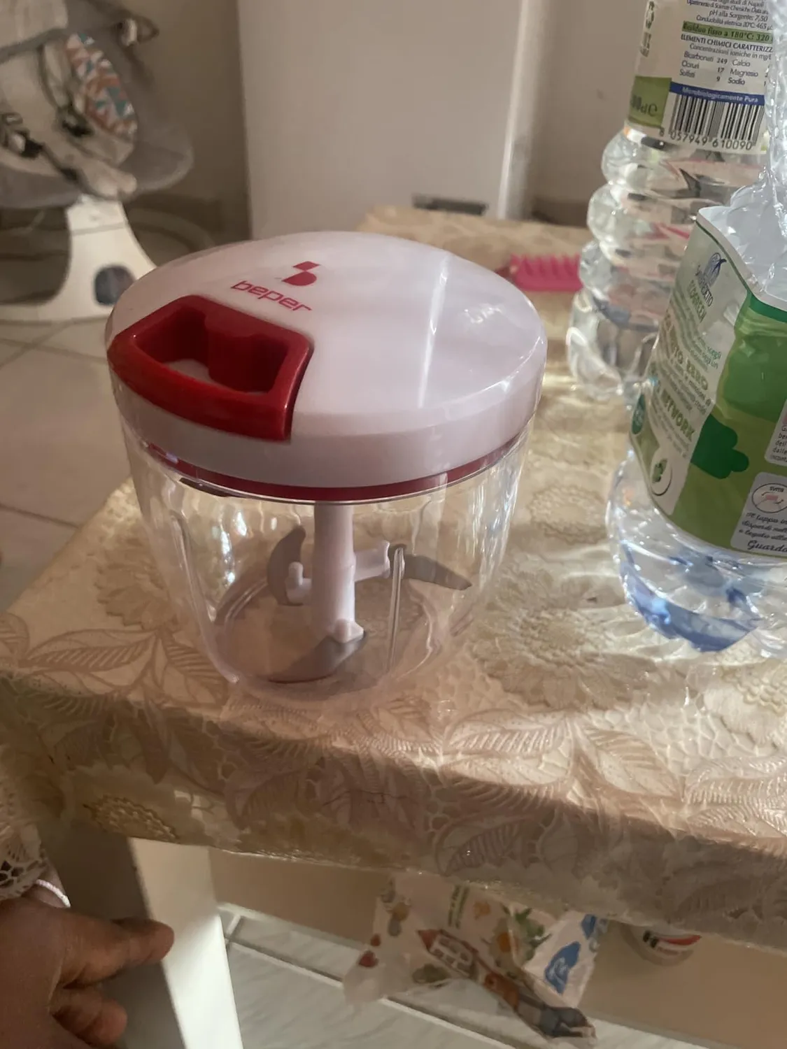 Beper C107UTT002 Tritatutto manuale a corda 1000 ml
