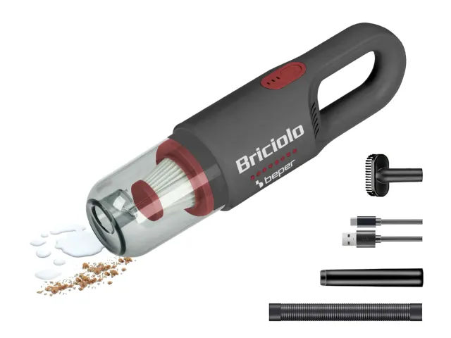 Beper P202ASP401 Aspirabriciole Senza Fili 400 ml Ricaricabile
