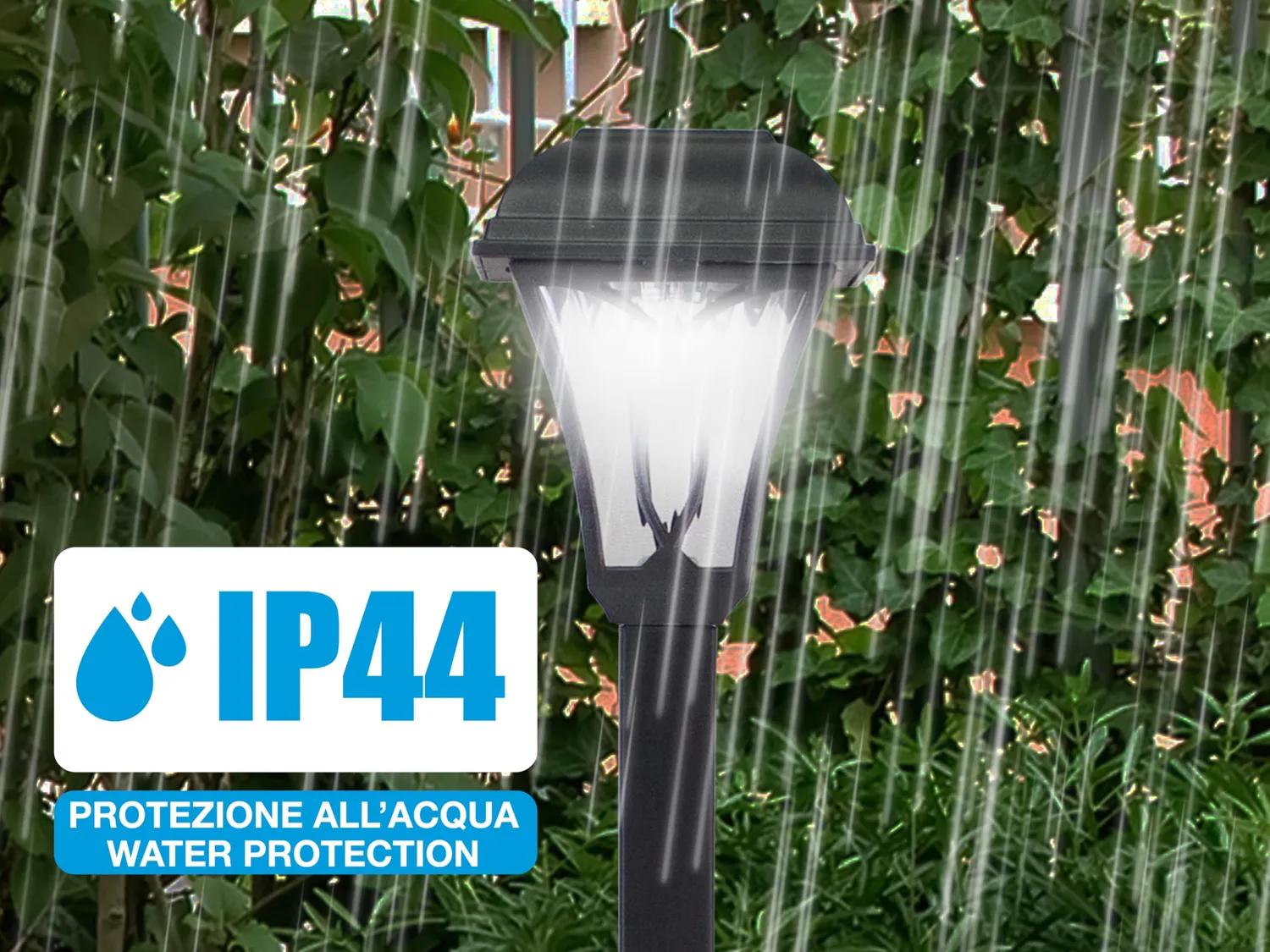 Beper P207ILO040 lampade solari giardino set 4 pezzi picchetto