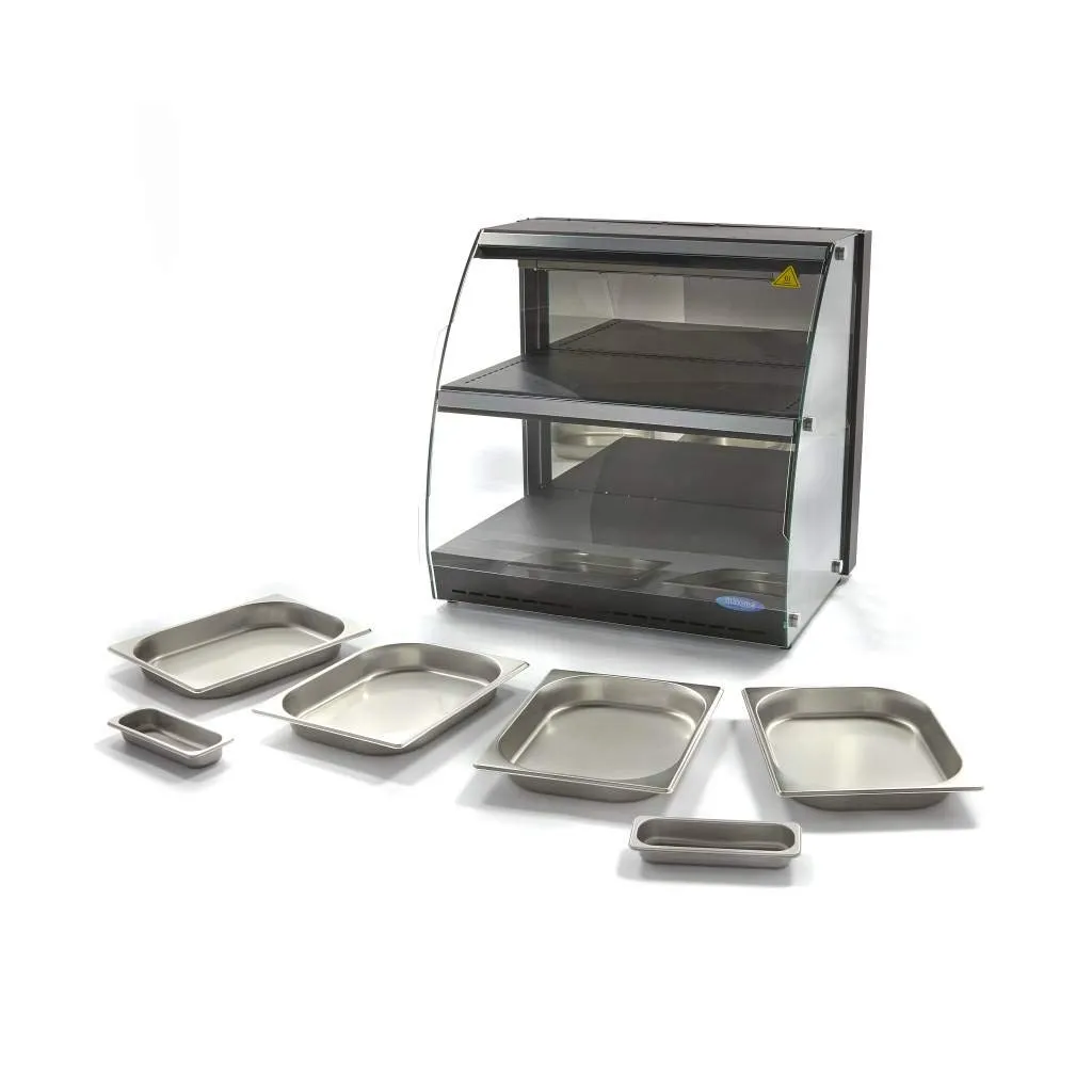 Maxima Vetrina termica 4x1/2 GN 2 livelli 550W