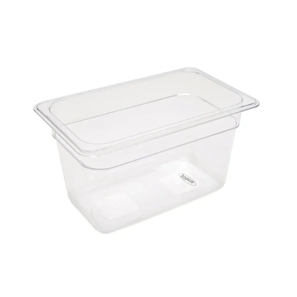 Pizza Maxima Gastronorm 1/4 GN contenitore 15 cm 4,2 L trasparente