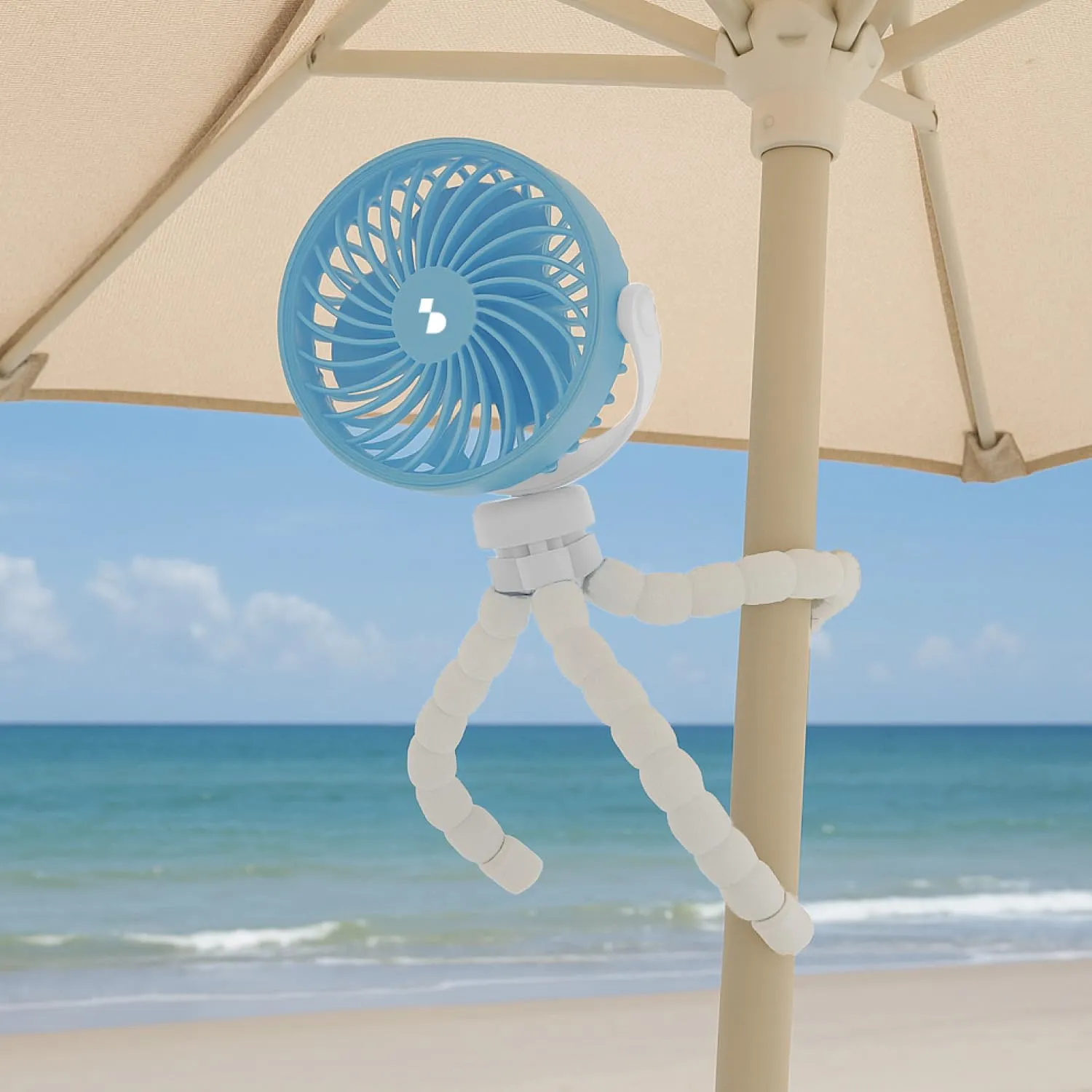 Beper P206VEN431 Mini Ventilatore Gambe Flessibili LED