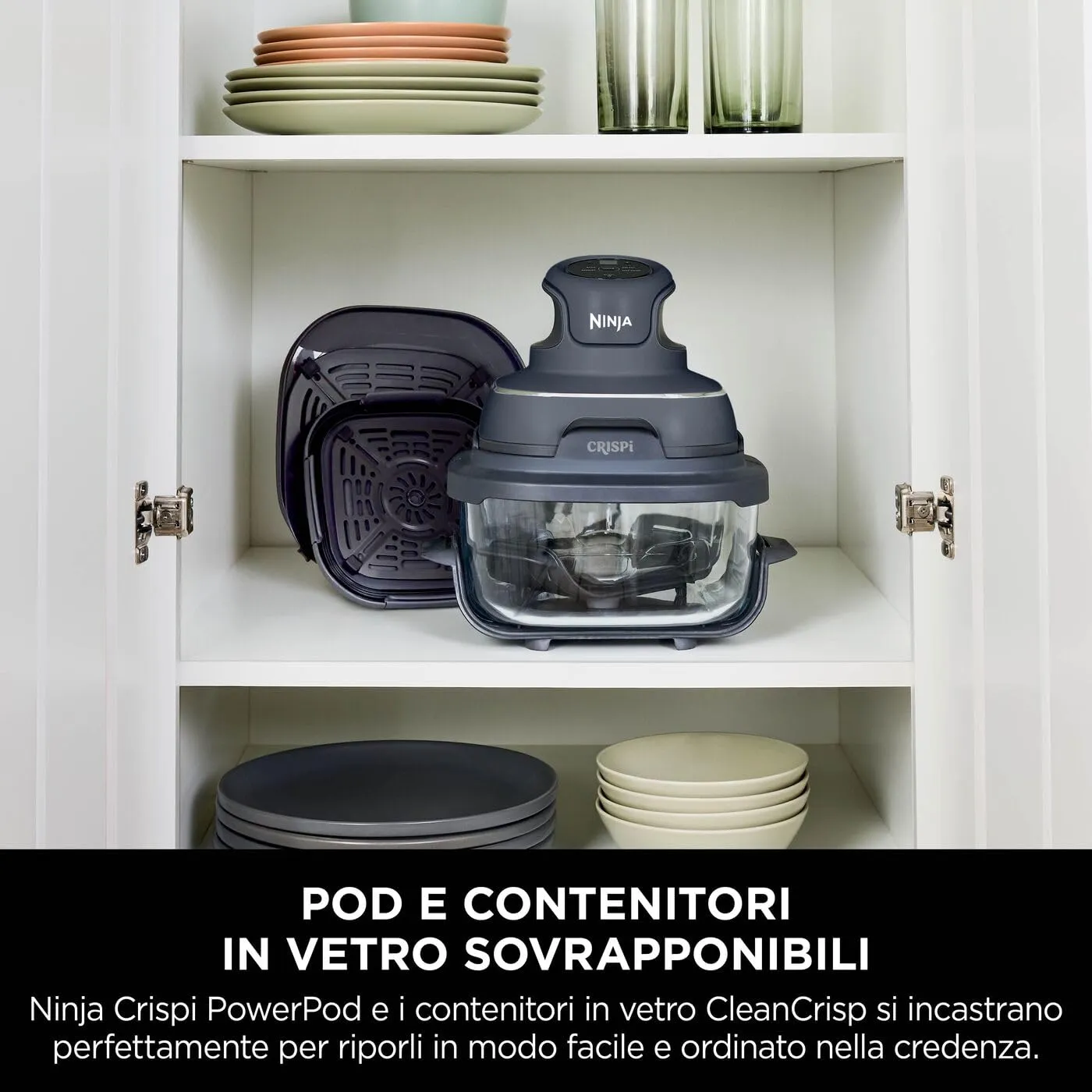 Ninja CRISPi CleanCrisp Contenitore Vetro 3,8 L FN101