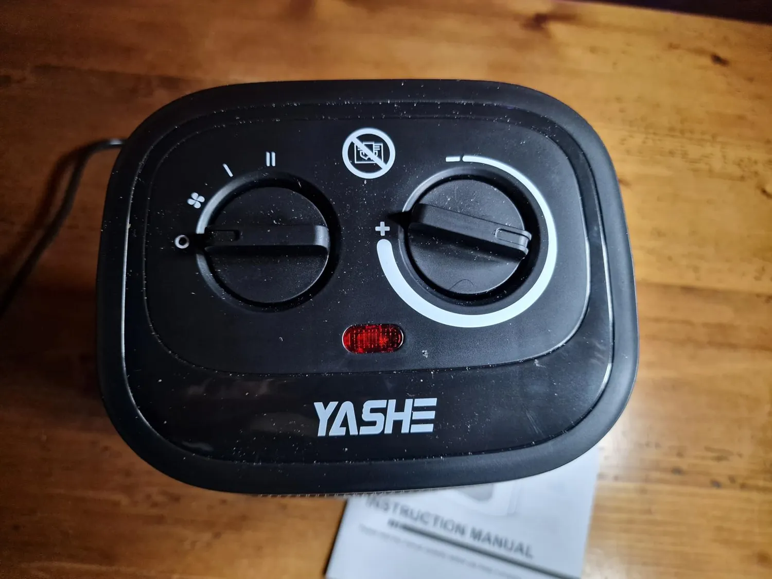 YASHE Stufa Elettrica Ceramica PTC 1500W 3 Modalità