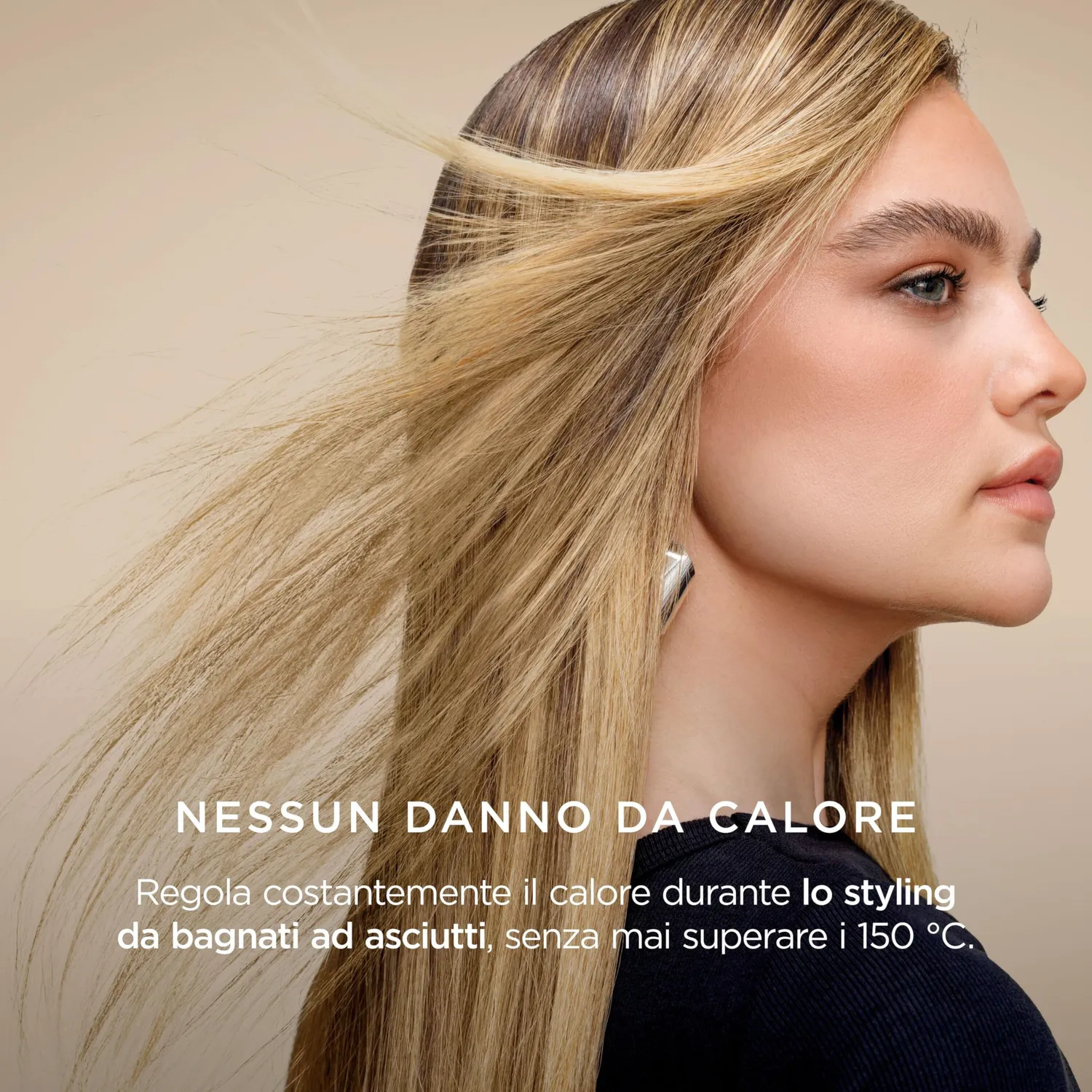 Shark Glam FlexStyle HD6041SEU Styler Oro 4 in 1 Ceramica