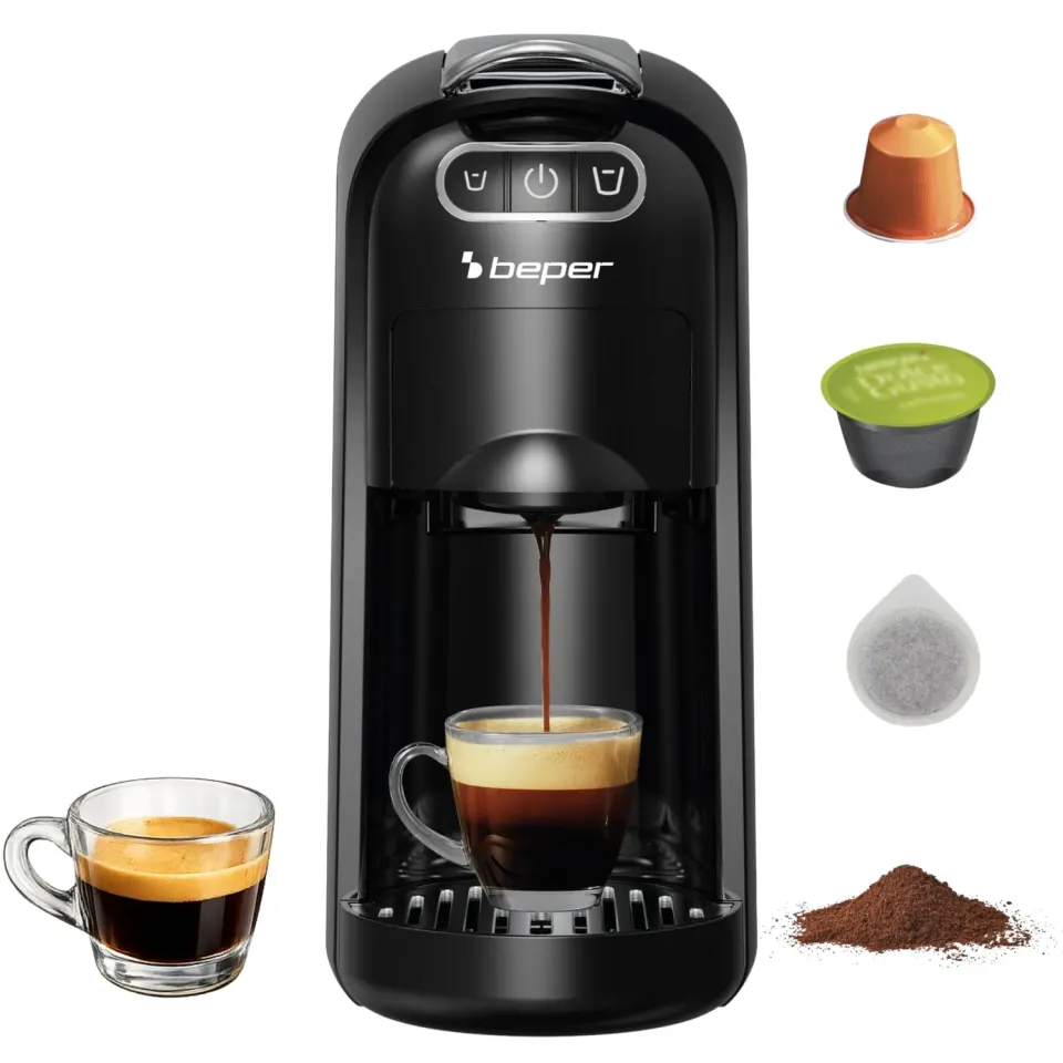 Beper Amata P101CAF200 macchina caffè 4 in 1 20 bar