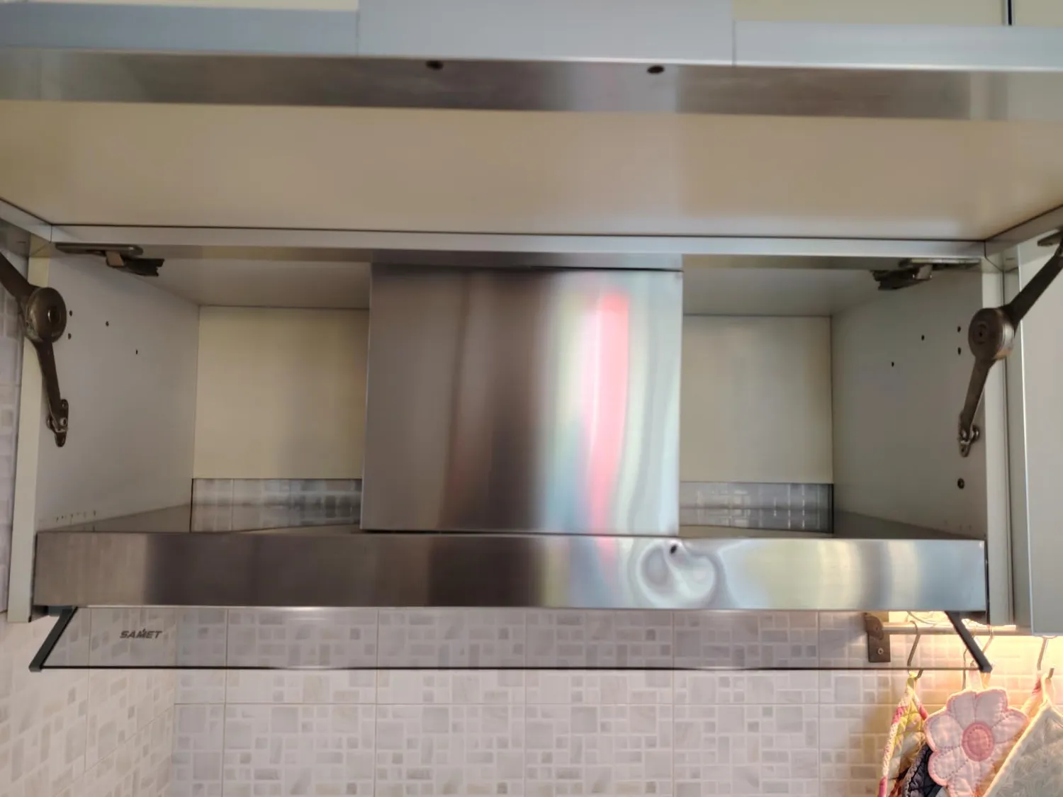 Samet Kripto90 gruppo cappa sottopensile inox 90 cm aspirante