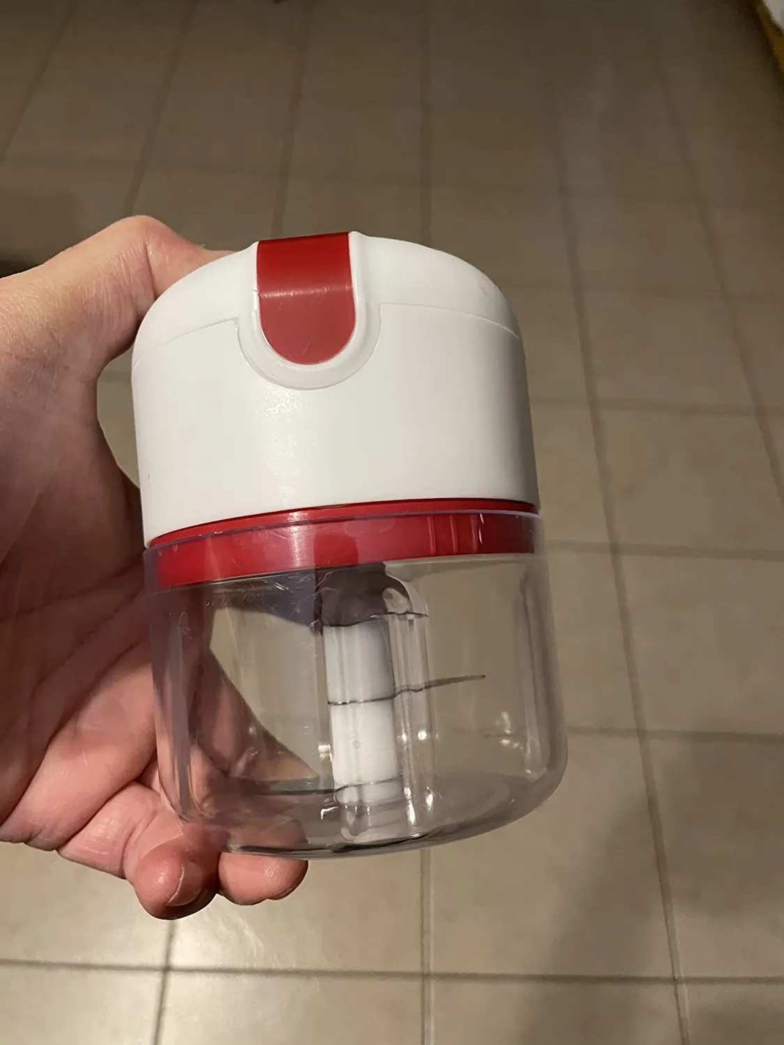 Beper P102ROB050 tritatutto ricaricabile USB 250 ml rosso