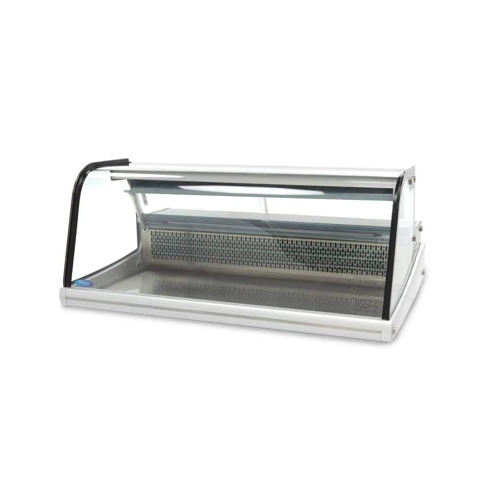Maxima Vetrina Refrigerata 255 L con Supporto GN Vetro Curvo
