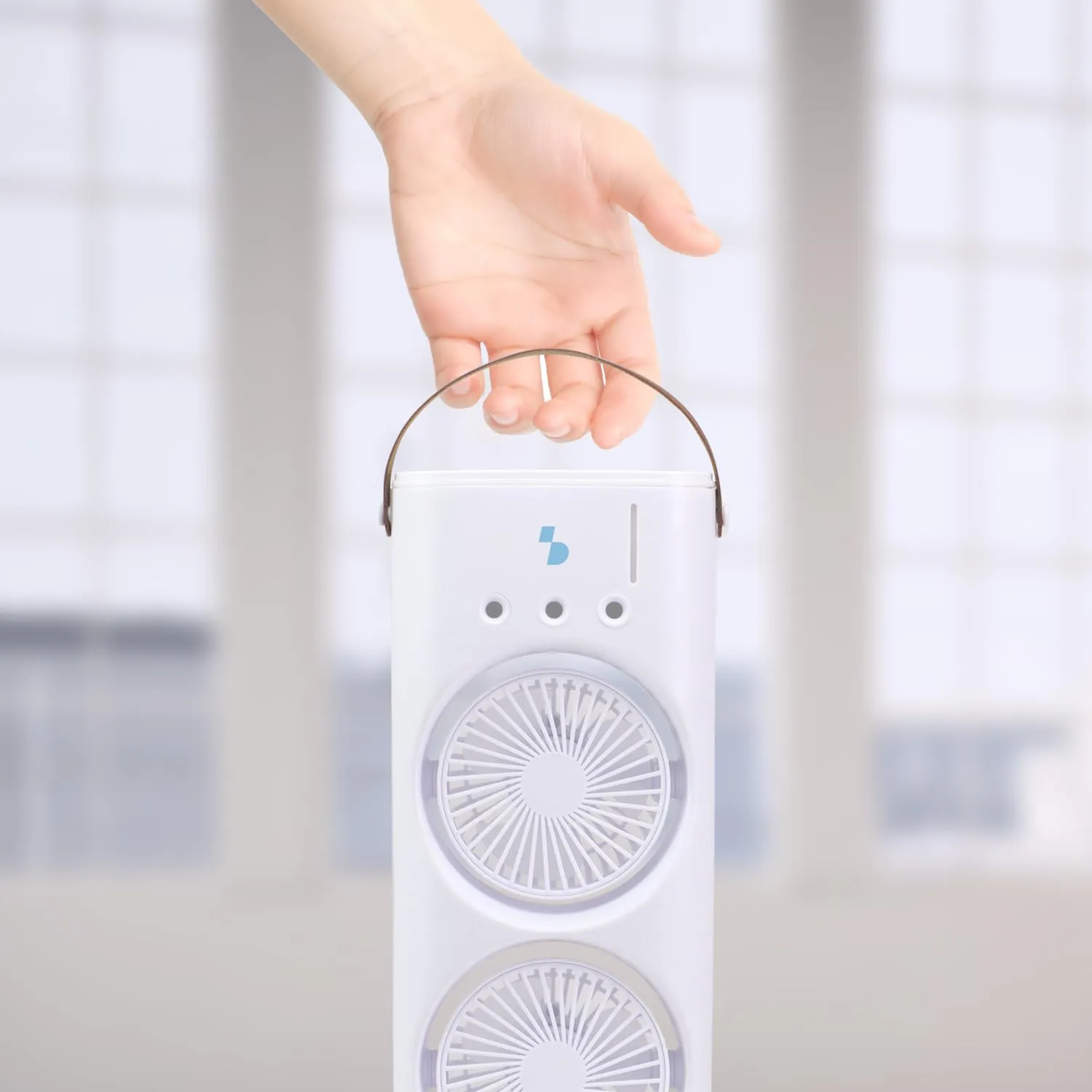 Beper P206VEN445 ventilatore tavolo nebulizzatore USB-C