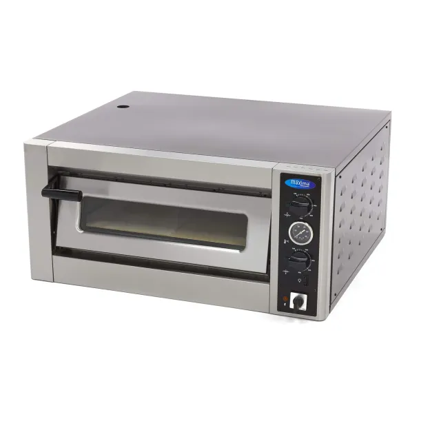 Pizza Maxima Deluxe forno pizza 4x30cm 400V con luce
