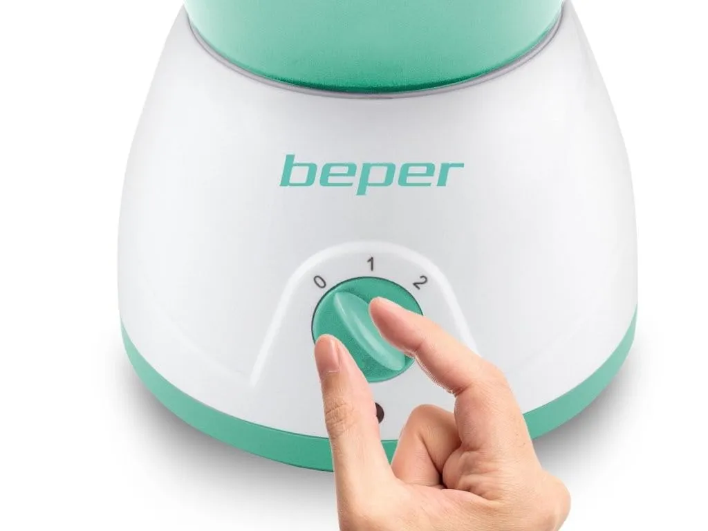 Beper 40.967N sauna viso vaporizzatore bianco verde