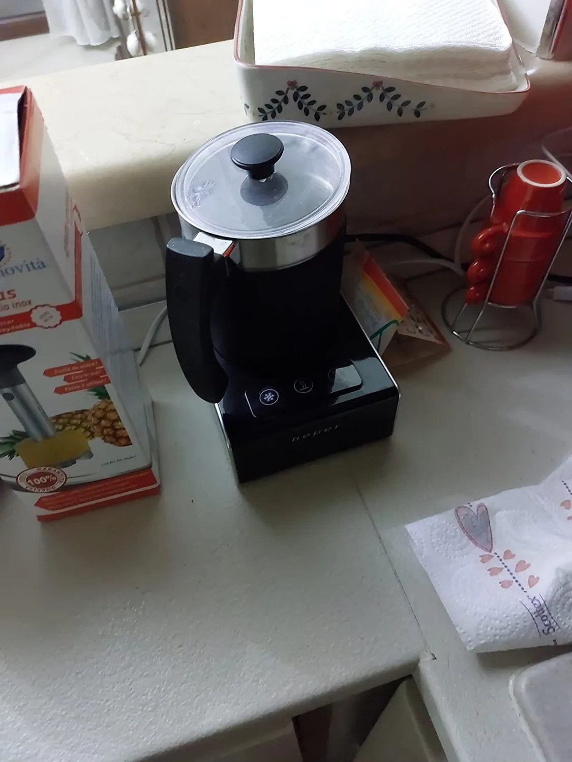Beper BB.200 Montalatte Elettrico Magnetico 500ml Lavabile