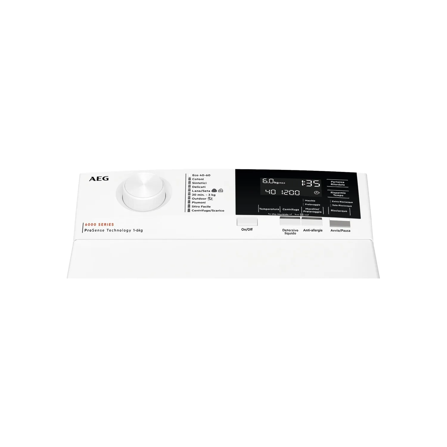 AEG Serie 6000 LTR6G26A lavatrice 6 kg classe A
