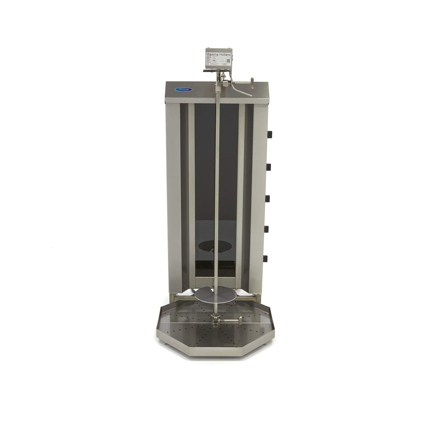 Pizza Maxima grill kebab elettrico 5 bruciatori 80kg