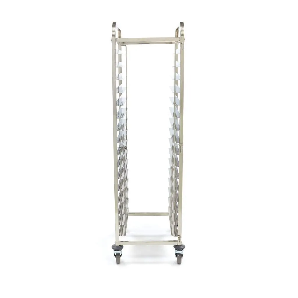 Maxima Carrello portavassoi 16 vassoi 60x40 cm inox