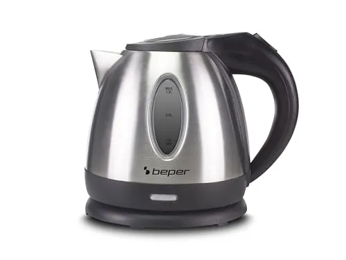 Beper P101BOL001 bollitore elettrico 1,2 L acciaio senza fili
