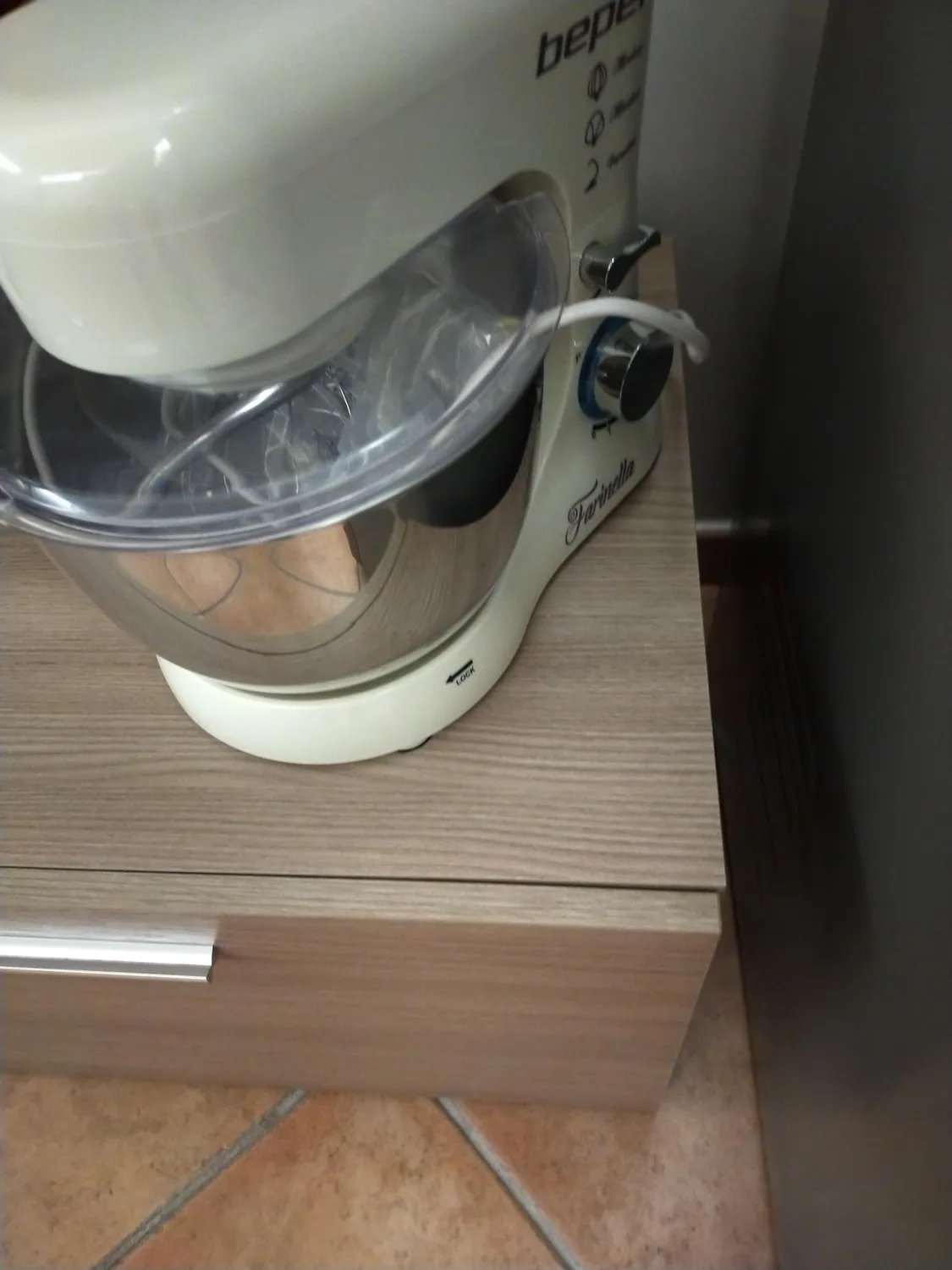 Beper BP.200 Impastatrice Planetaria 4,5L 1000W 8 Velocità
