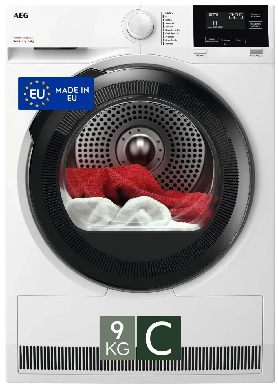AEG Serie 7000 TR7HGAM9C asciugatrice 9 kg pompa calore