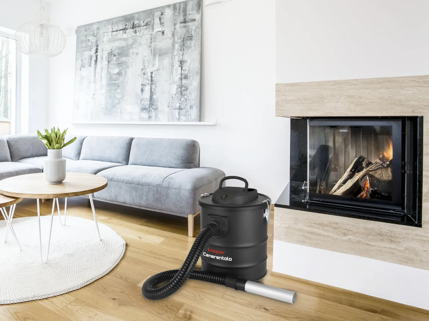 Beper P202ASP250 aspiracenere 15 L 800W con soffiante