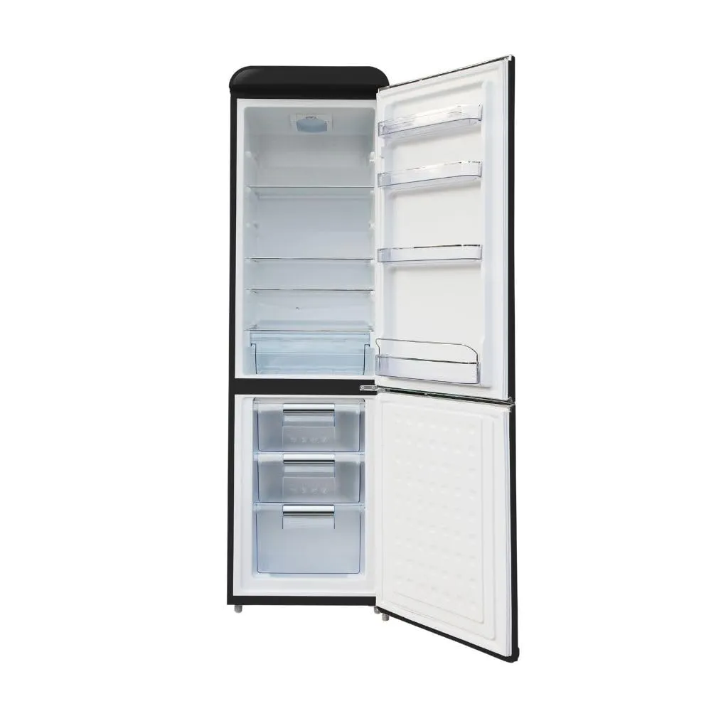 Samet Maremma frigo combinato retrò nero vintage