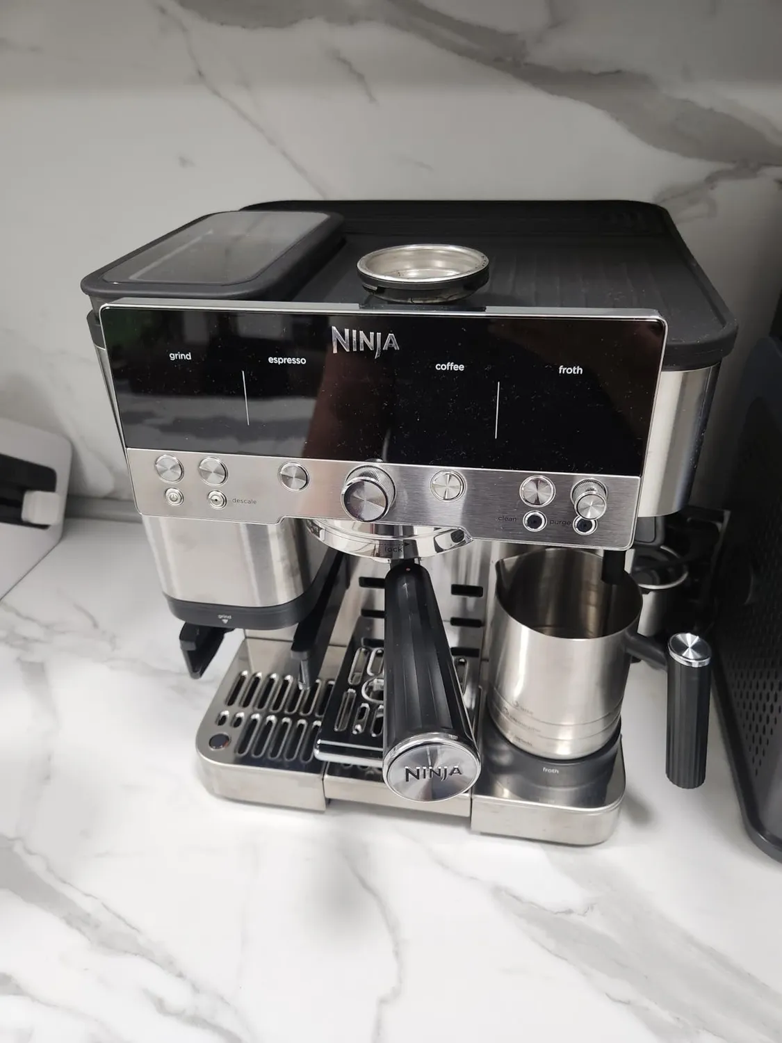 Ninja Luxe Cafe Premier macchina caffe espresso argento