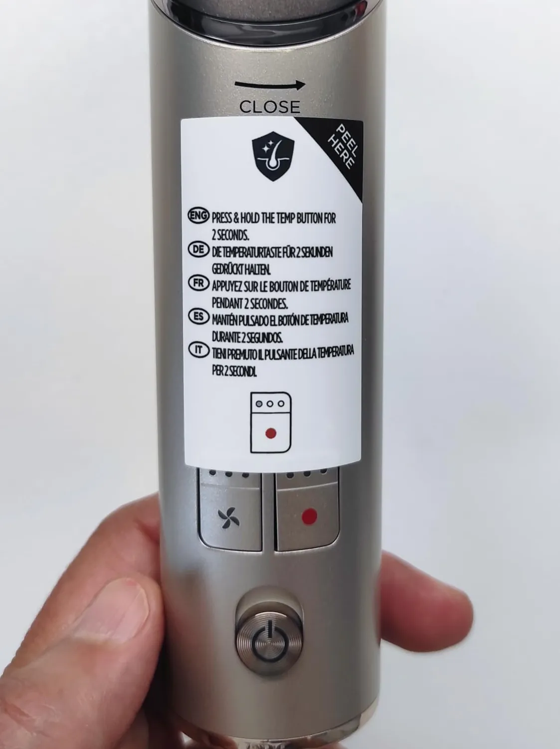 Shark SpeedStyle Pro Flex phon pieghevole 4 accessori argento