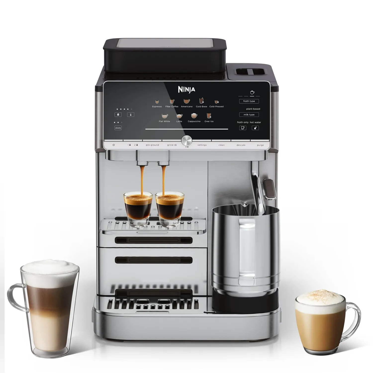 Ninja AutoBarista AE1021EU macchina caffe automatica argento