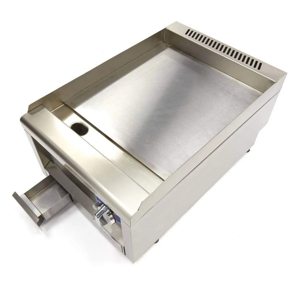 Pizza Maxima Piastra Barbecue Gas Liscia 40x60 3000W