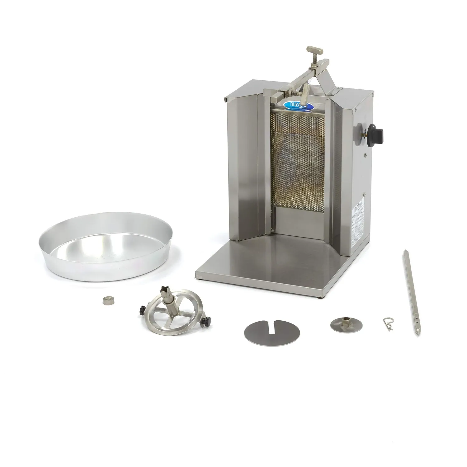 Maxima Döner Grill Gas 1 Bruciatore 10kg carne inox