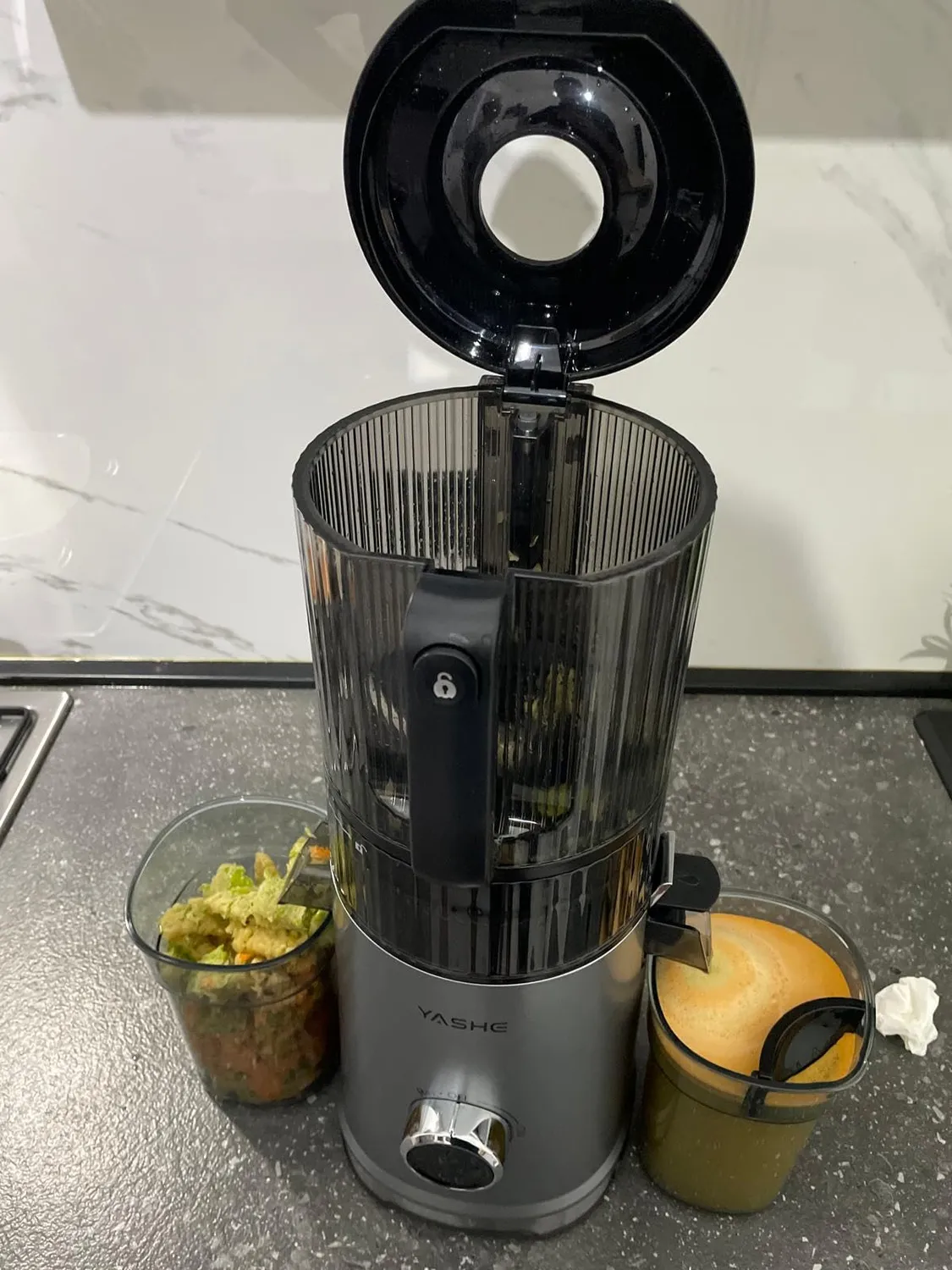 Yashe Estrattore Succo Freddo 600W Bocca 152mm 3-in-1