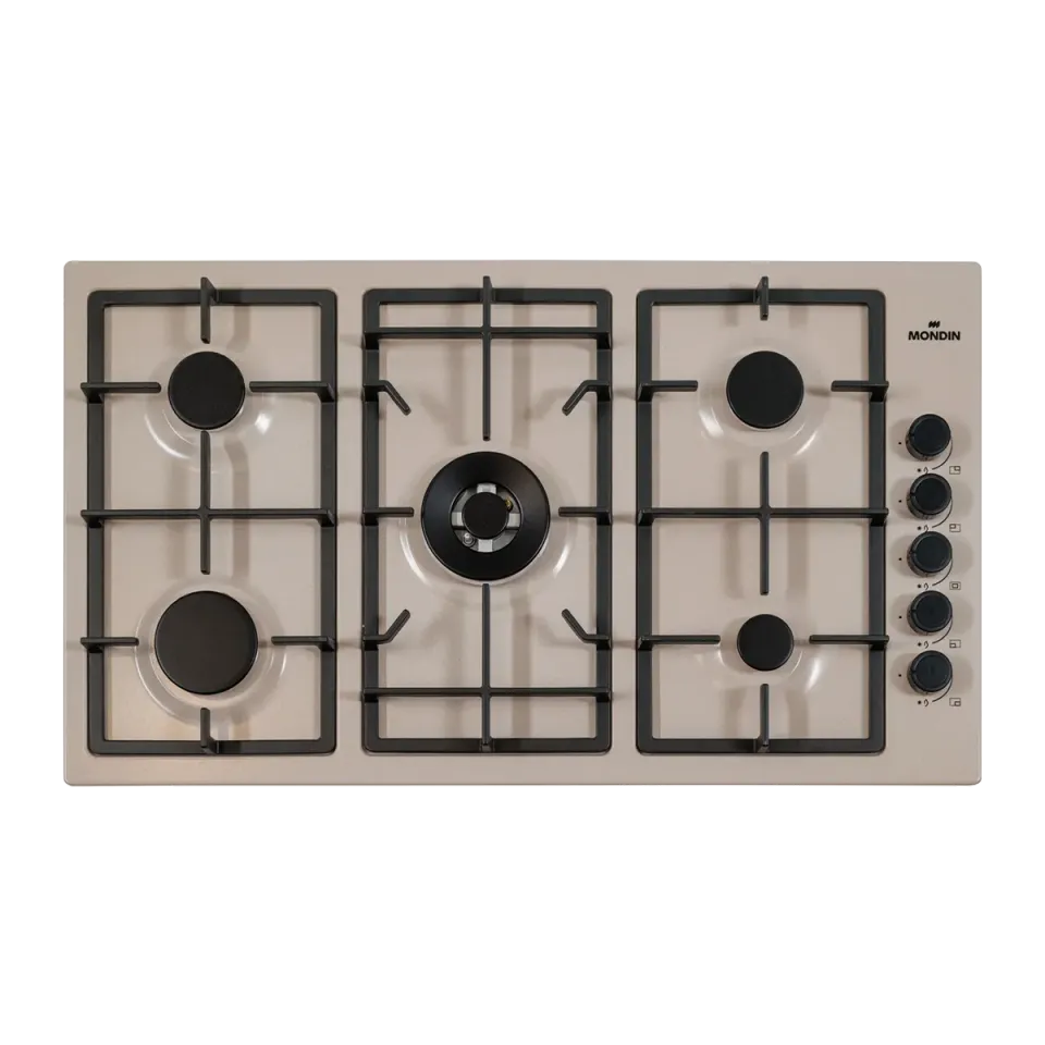 Mondin Torino FQ905VTGVAV piano cottura gas 90 cm 5 fuochi