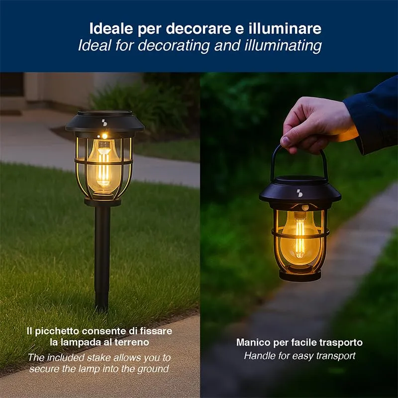 Beper P207ILO106 lampada solare giardino sensore IP44