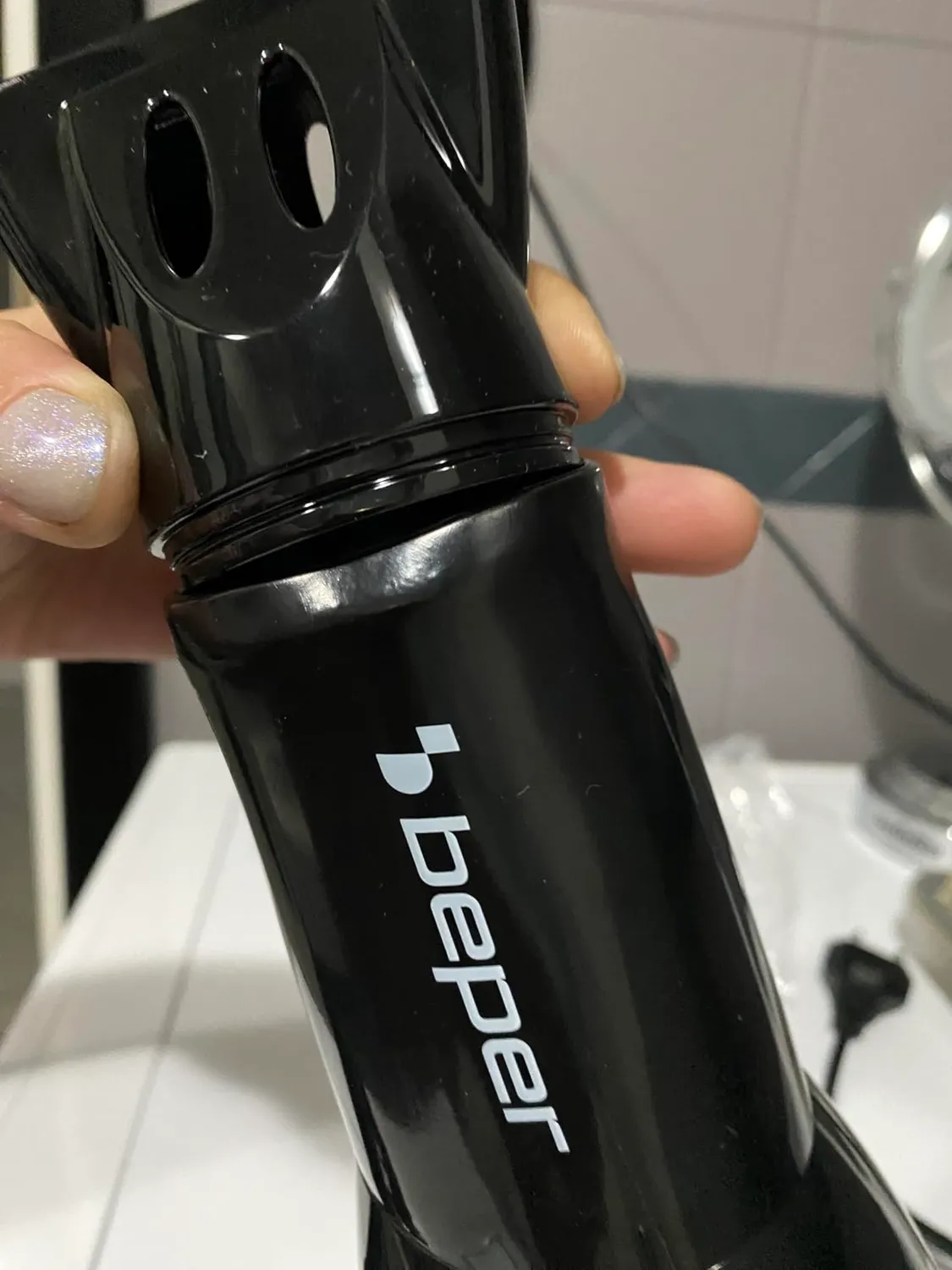 Beper 40.979 asciugacapelli 2000W nero con diffusore