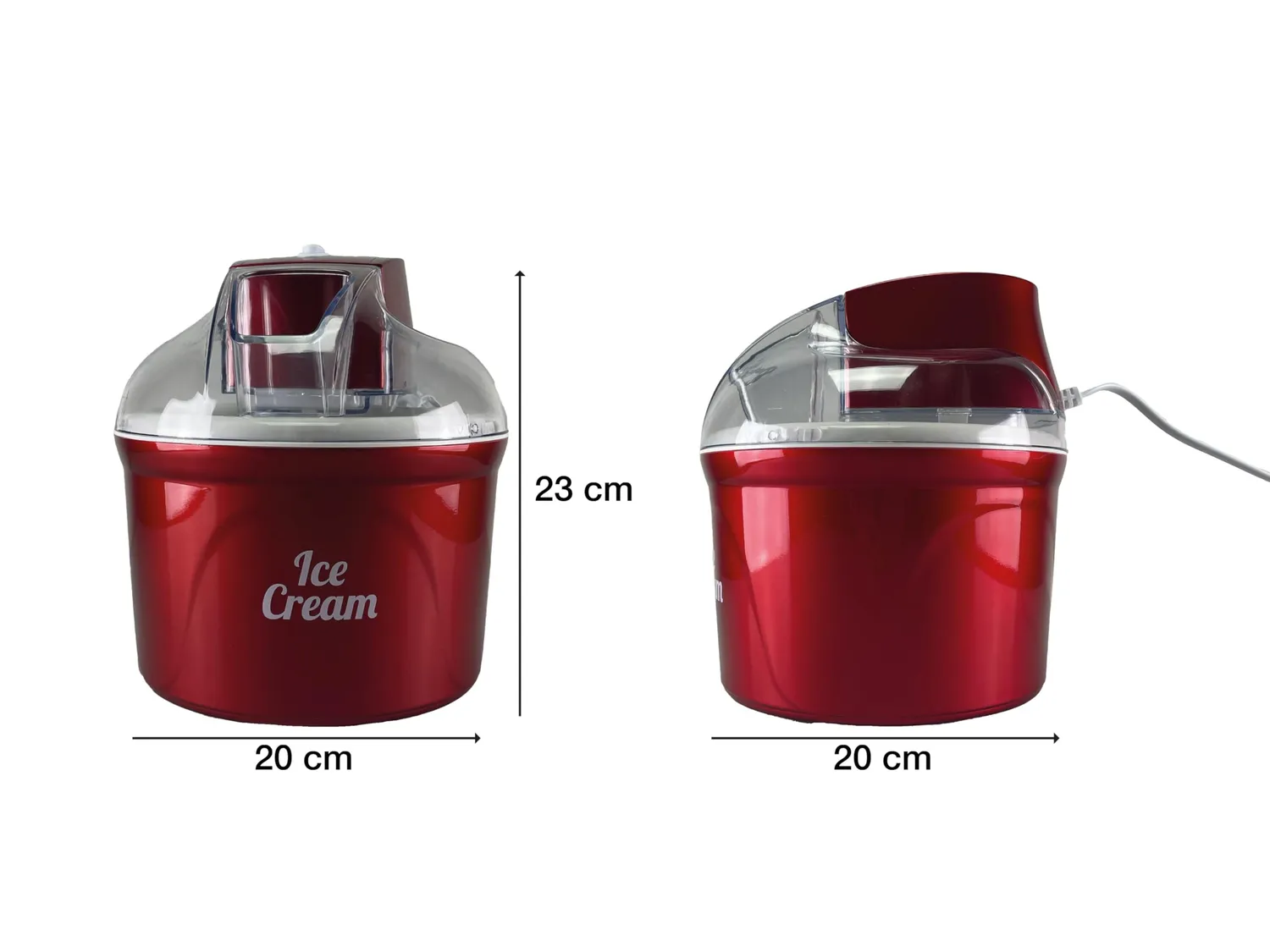 Beper P102GEL002 gelatiera refrigerante 1,8 L cremosa
